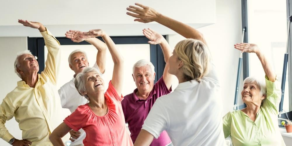 Group exercise activities - Care For Family Blog